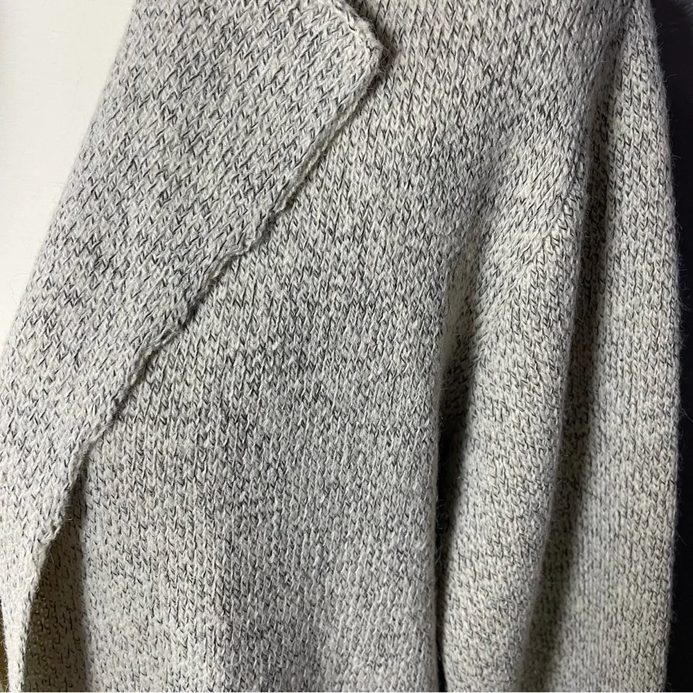 Staccato Women's Size Large Long Knit Open Front Cardigan - Picture 5 of 10